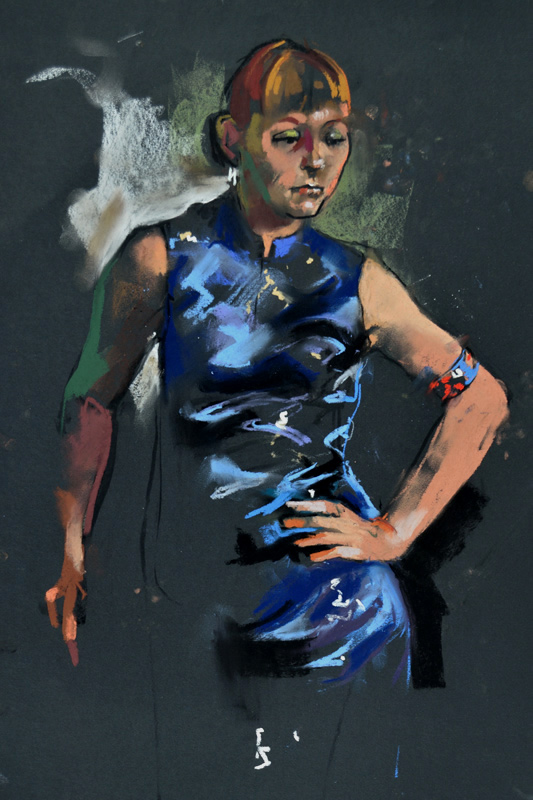 silk dress