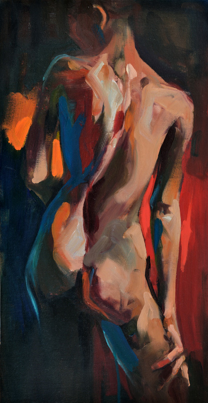 woman bending